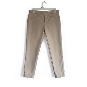 Club Monaco Taupe Cropped Ankle Trousers